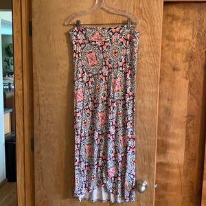 Cynthia Rowley XL maxi skirt